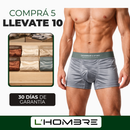 [Llevá 10 y Pagá 5] Bóxer Masculino Imperial Antiolor de Seda Fría sin Costura (¡Confort y Frescura!)